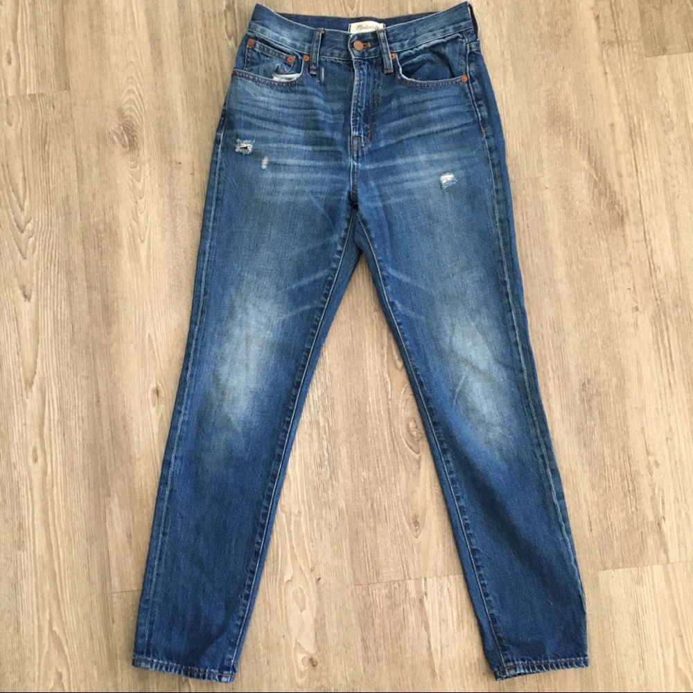 madewell “the perfect vintage” mom jeans